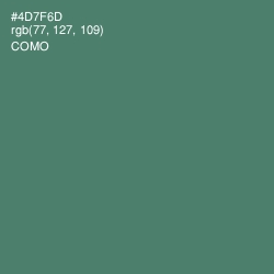 #4D7F6D - Como Color Image