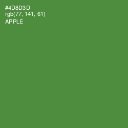 #4D8D3D - Apple Color Image