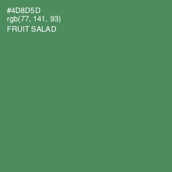 #4D8D5D - Fruit Salad Color Image