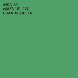 #4DA169 - Chateau Green Color Image