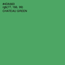 #4DA663 - Chateau Green Color Image