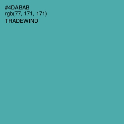#4DABAB - Tradewind Color Image