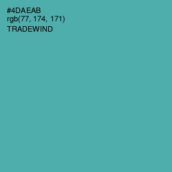 #4DAEAB - Tradewind Color Image