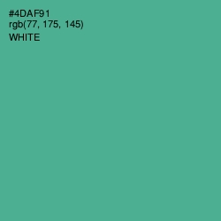 #4DAF91 - Breaker Bay Color Image