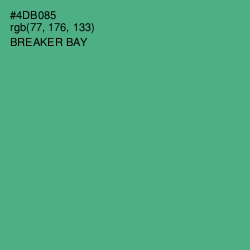 #4DB085 - Breaker Bay Color Image