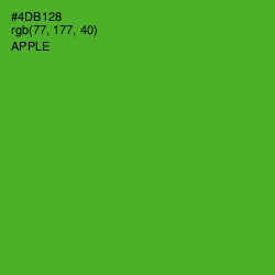 #4DB128 - Apple Color Image