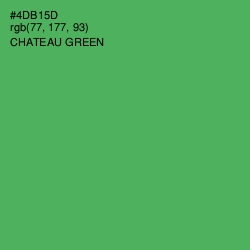 #4DB15D - Chateau Green Color Image