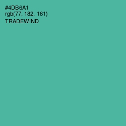 #4DB6A1 - Tradewind Color Image