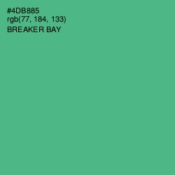 #4DB885 - Breaker Bay Color Image