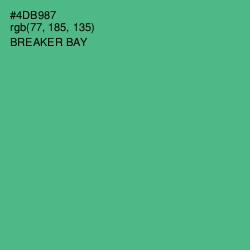 #4DB987 - Breaker Bay Color Image