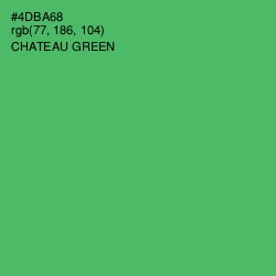 #4DBA68 - Chateau Green Color Image