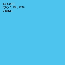 #4DC4EE - Viking Color Image