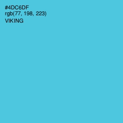 #4DC6DF - Viking Color Image