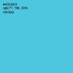 #4DC6E0 - Viking Color Image