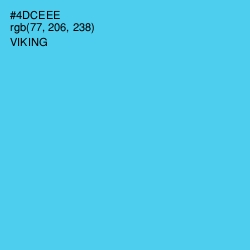 #4DCEEE - Viking Color Image