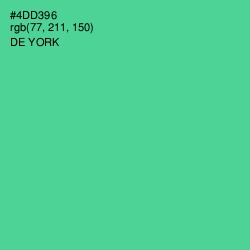 #4DD396 - De York Color Image