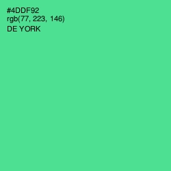 #4DDF92 - De York Color Image