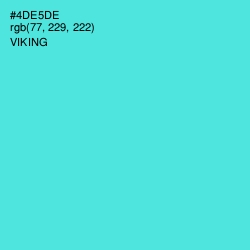 #4DE5DE - Viking Color Image
