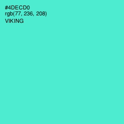 #4DECD0 - Viking Color Image