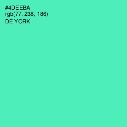 #4DEEBA - De York Color Image
