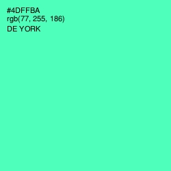#4DFFBA - De York Color Image