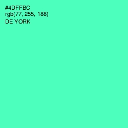 #4DFFBC - De York Color Image