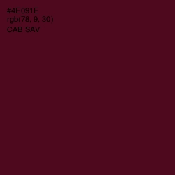 #4E091E - Cab Sav Color Image