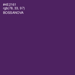 #4E2161 - Bossanova Color Image
