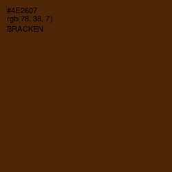 #4E2607 - Bracken Color Image