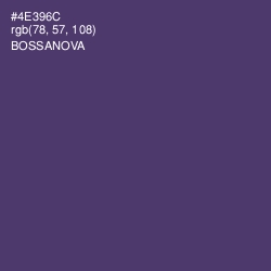 #4E396C - Bossanova Color Image
