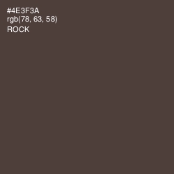 #4E3F3A - Rock Color Image