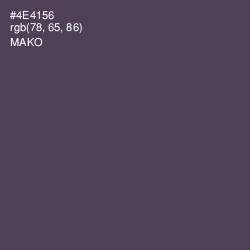 #4E4156 - Mako Color Image