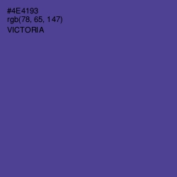 #4E4193 - Victoria Color Image