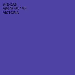 #4E42A5 - Victoria Color Image