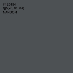 #4E5154 - Nandor Color Image