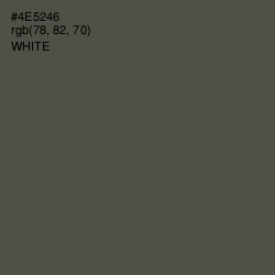 #4E5246 - Gray Asparagus Color Image