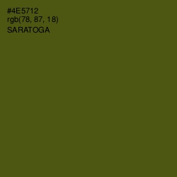 #4E5712 - Saratoga Color Image