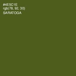 #4E5C1E - Saratoga Color Image