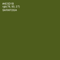 #4E5D1B - Saratoga Color Image