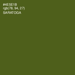 #4E5E1B - Saratoga Color Image