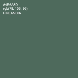 #4E6A5D - Finlandia Color Image