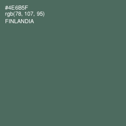 #4E6B5F - Finlandia Color Image