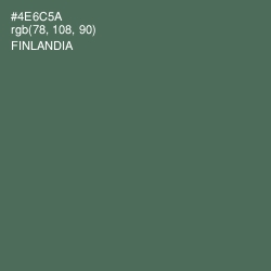 #4E6C5A - Finlandia Color Image