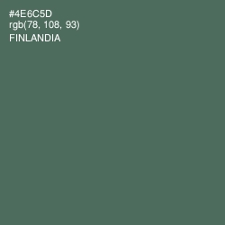 #4E6C5D - Finlandia Color Image