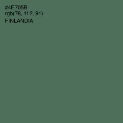 #4E705B - Finlandia Color Image