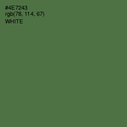 #4E7243 - Fern Green Color Image