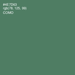 #4E7D63 - Como Color Image