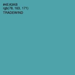#4EA3AB - Tradewind Color Image