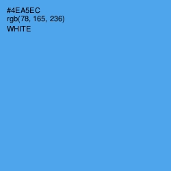 #4EA5EC - Picton Blue Color Image