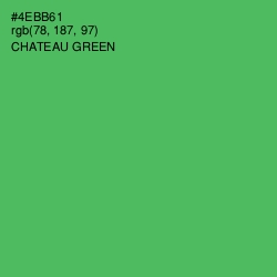 #4EBB61 - Chateau Green Color Image